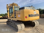 Back of used Excavator